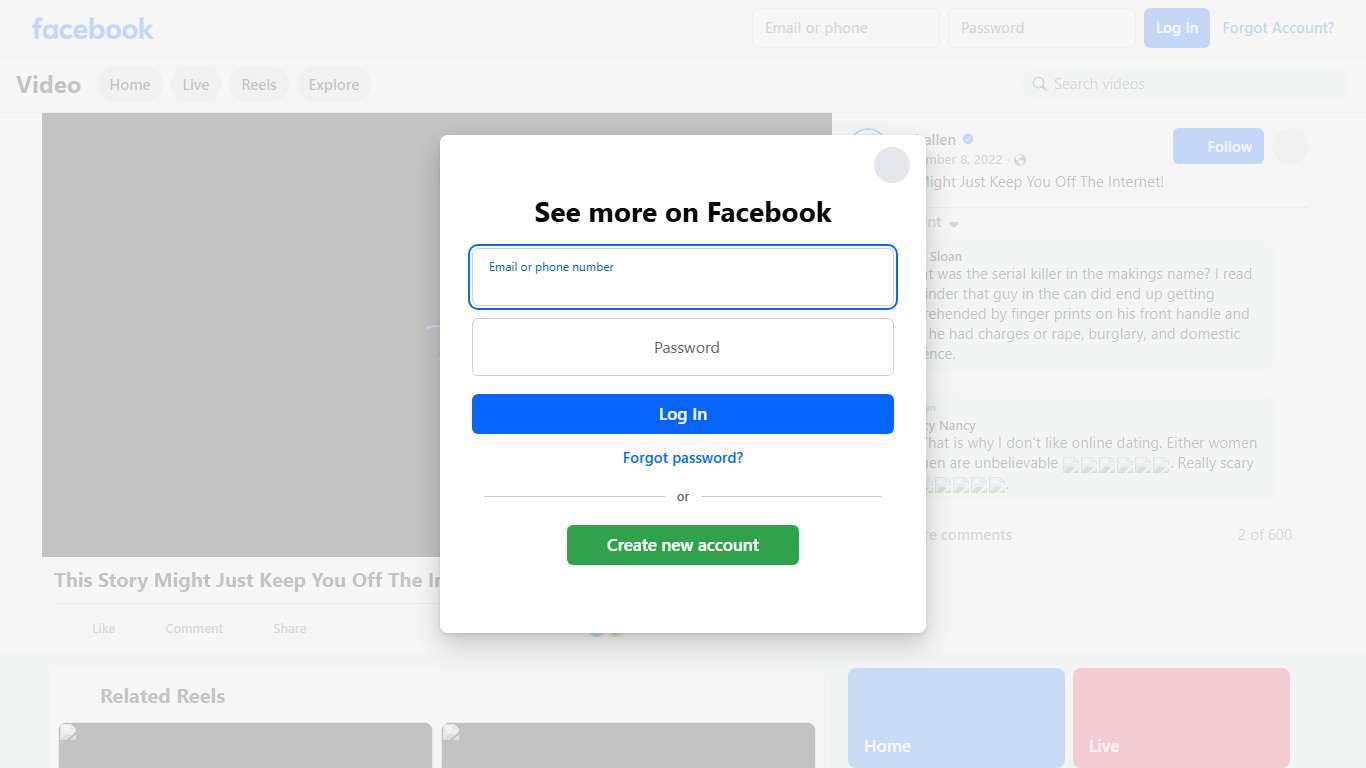This Story Might Just Keep You Off The Internet! mrballen Facebook